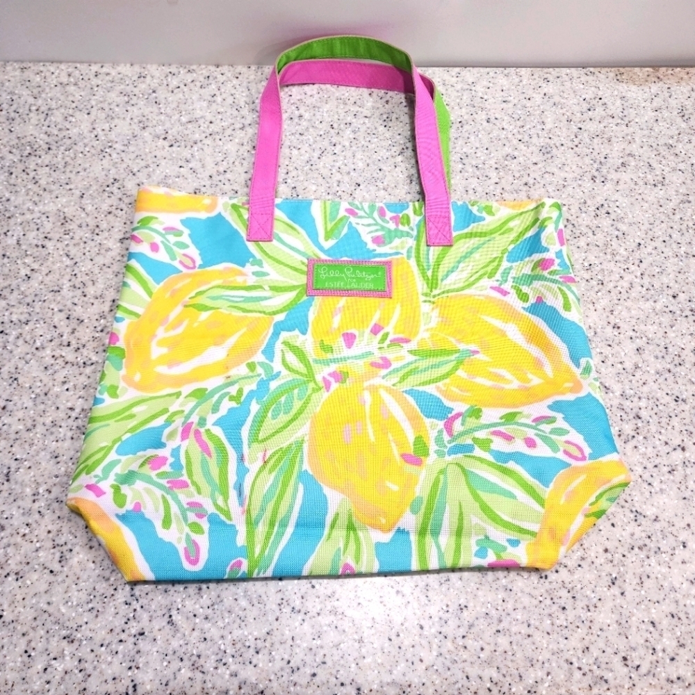 Lilly Pulitzer For Estee Lauder Tote/Beach Bag